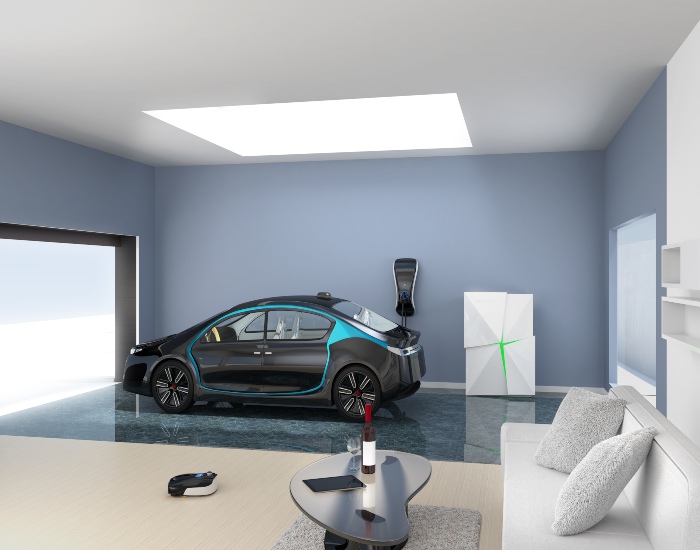 High-Voltage Home EV Charging Station Ready for Installation in San Jose, CA